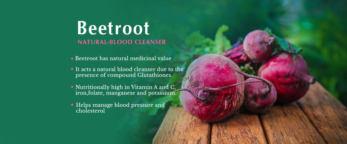 Beetroot Natural Blood Cleanser