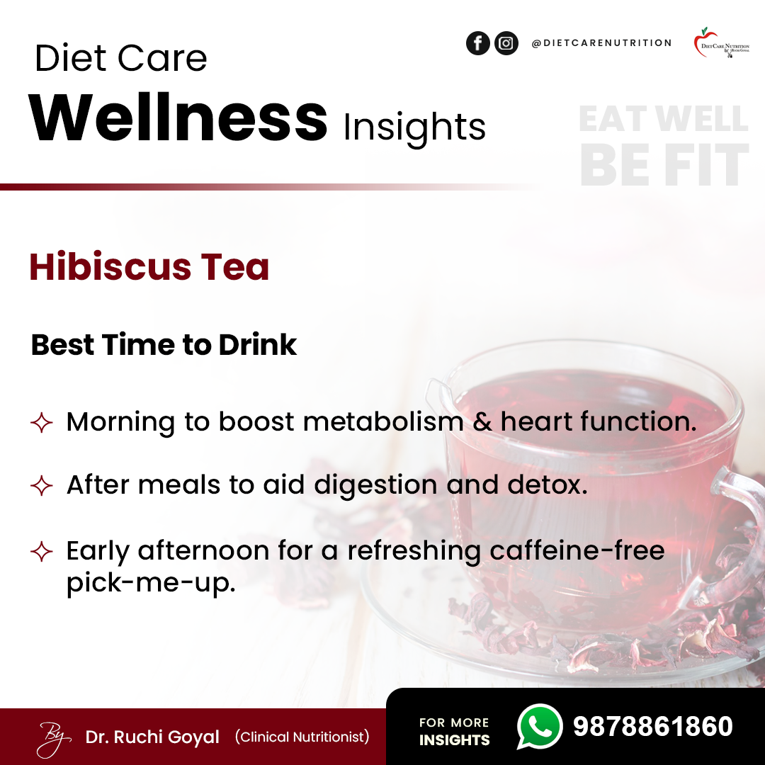 Best Time to Drink Hibscus Tea